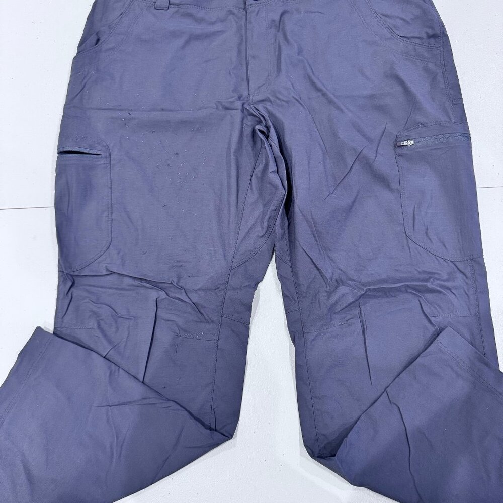 LL Bean Lightweight Black Convertible Hiking Pants, Women's 16